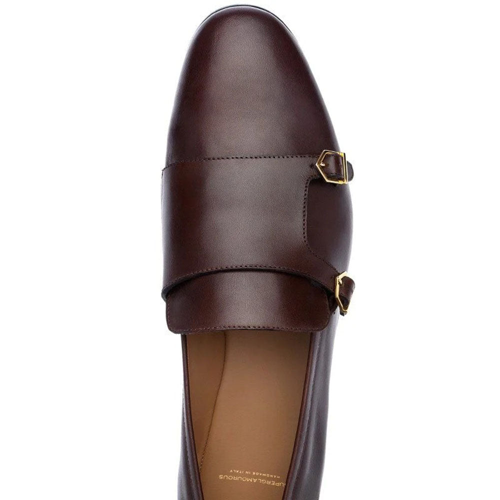 Superglamourous Odilon Nappa Loafers Cocoa