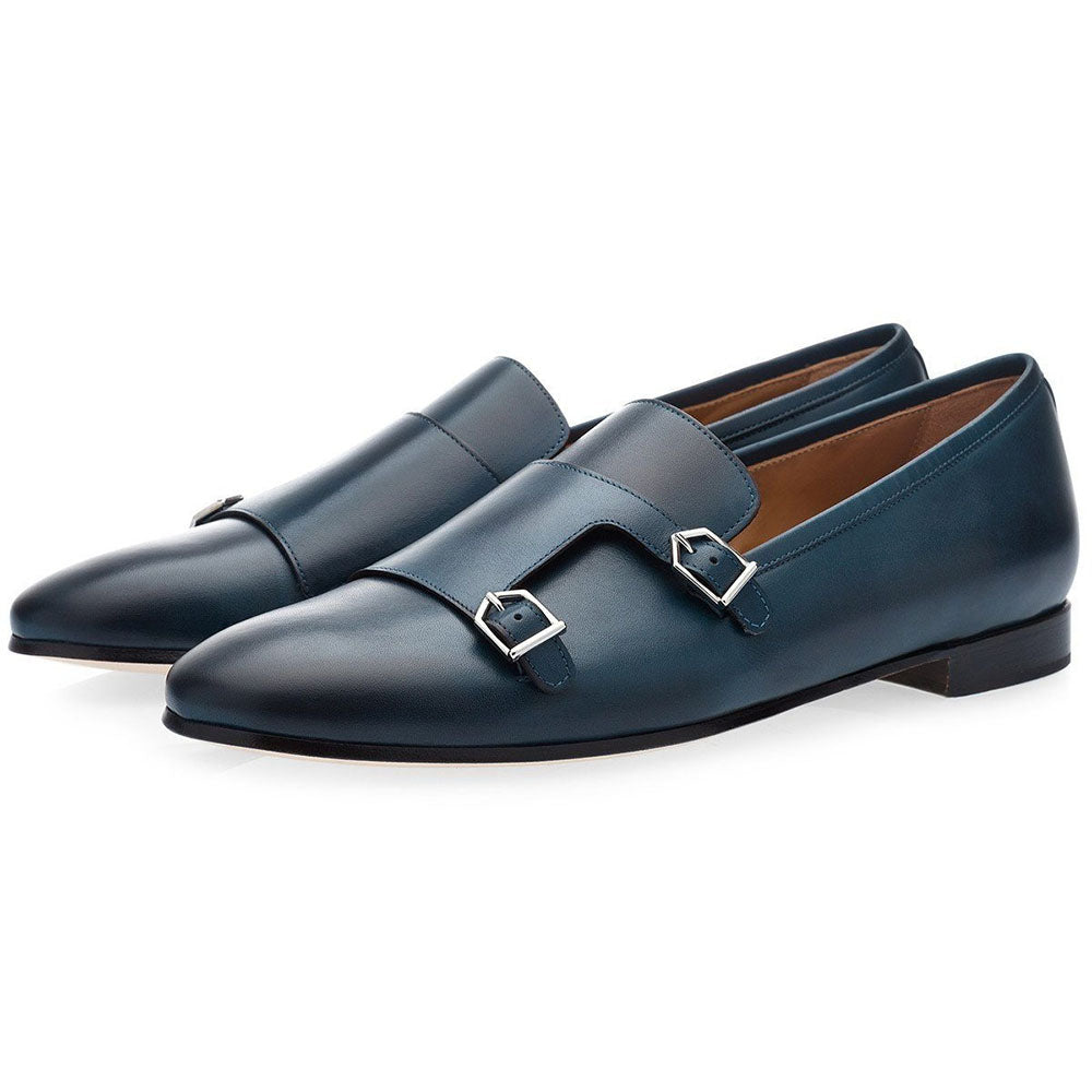 Superglamorous Odilon Nappa Loafers Navy