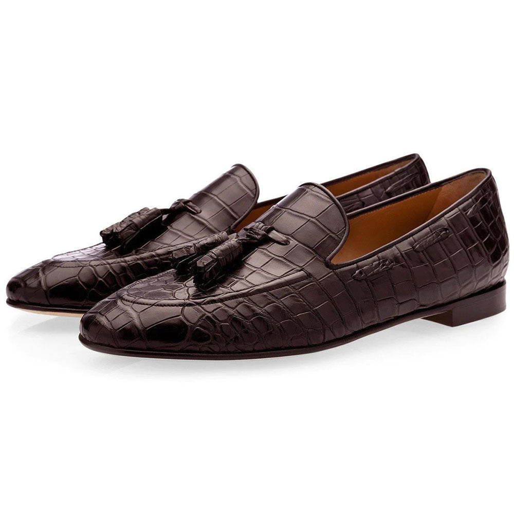 Superglamorous Philippe Mississippi Loafers Cocoa