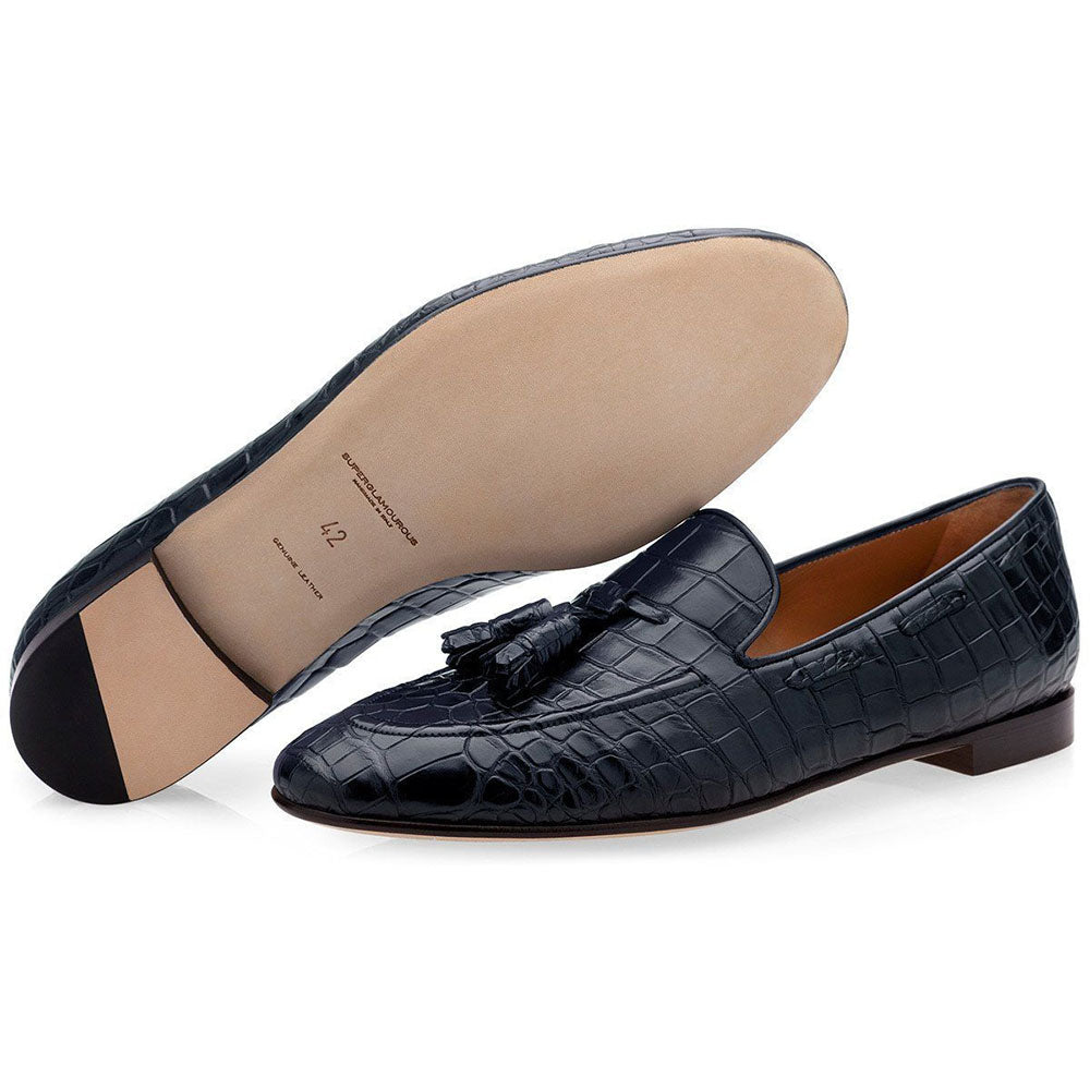 Superglamourous Philippe Mississippi Loafers Navy