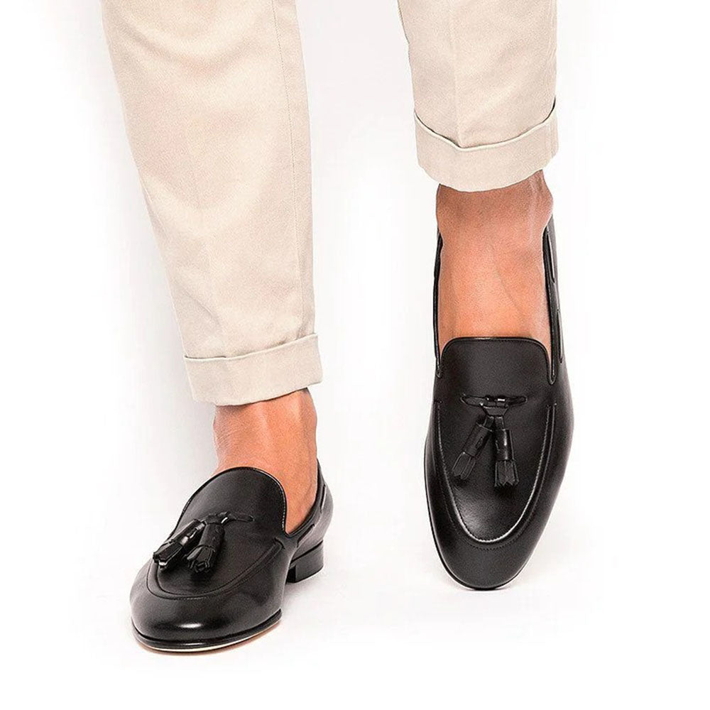 Superglamourous Philippe Nappa Loafers Black