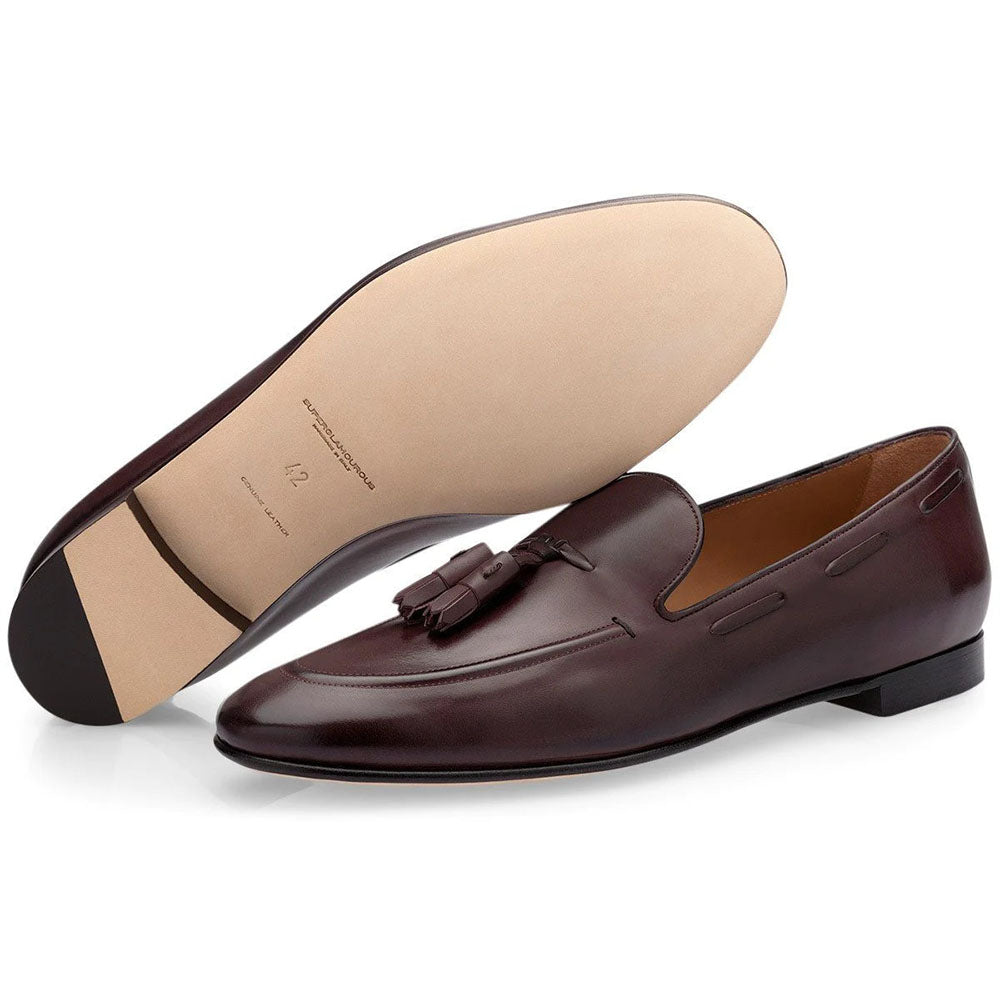 Superglamourous Philippe Nappa Loafers Cocoa