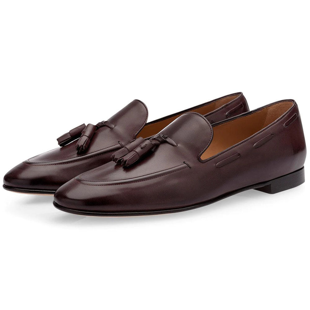 Superglamorous Philippe Nappa Loafers Cocoa