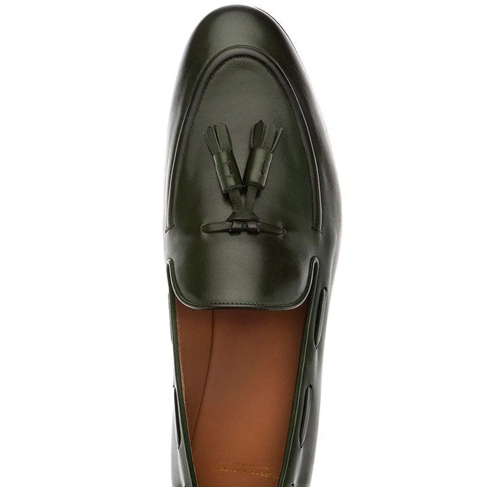 Superglamourous Philippe Nappa Loafers Green