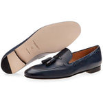 Superglamourous Philippe Nappa Loafers Navy