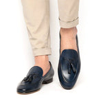 Superglamourous Philippe Nappa Loafers Navy