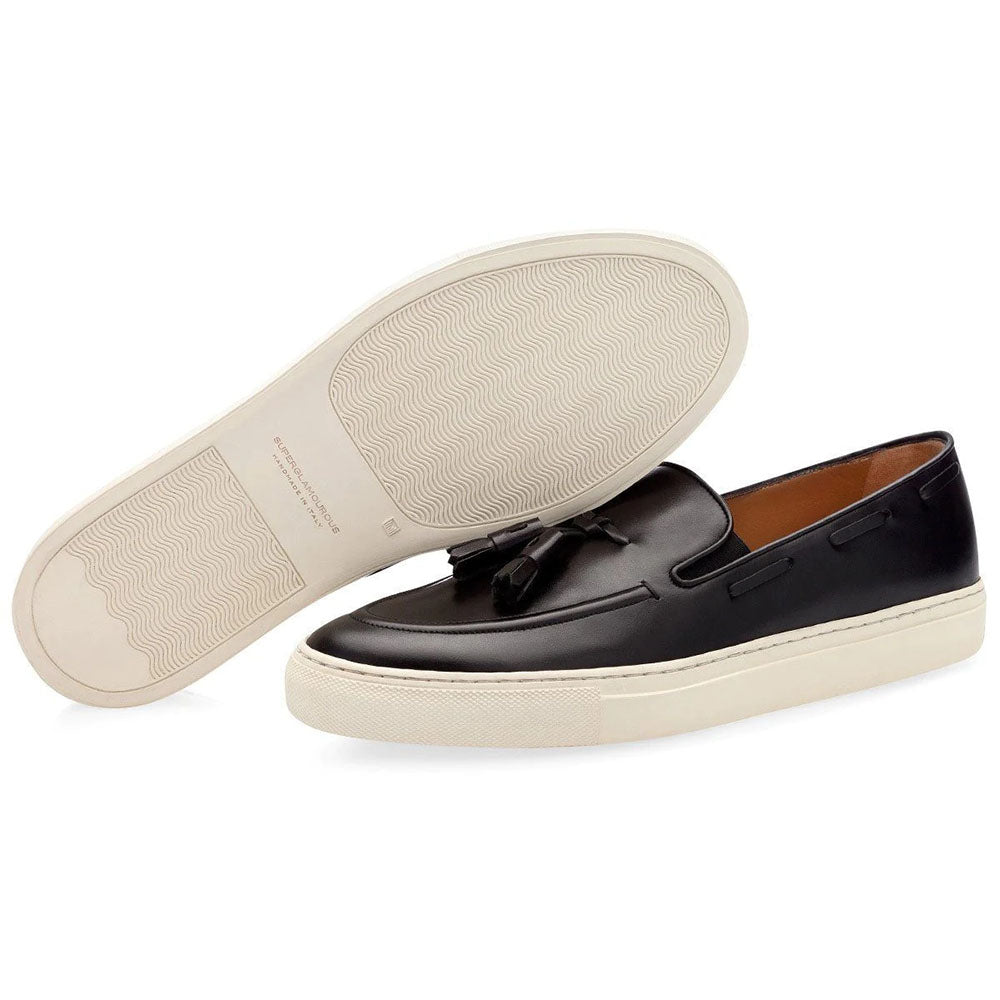 Superglamourous Philippe Nappa Skate Sneakers Black