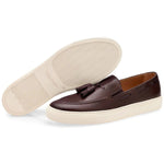 Superglamourous Philippe Nappa Skate Sneakers Cocoa