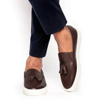 Superglamourous Philippe Nappa Skate Sneakers Cocoa