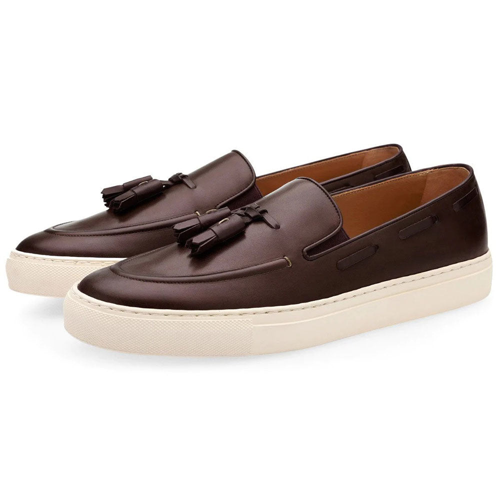 Superglamorous Philippe Nappa Skate Sneakers Cocoa