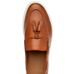 Superglamourous Philippe Nappa Skate Sneakers Cognac