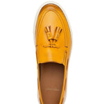 Superglamourous Philippe Nappa Skate Sneakers Mustard