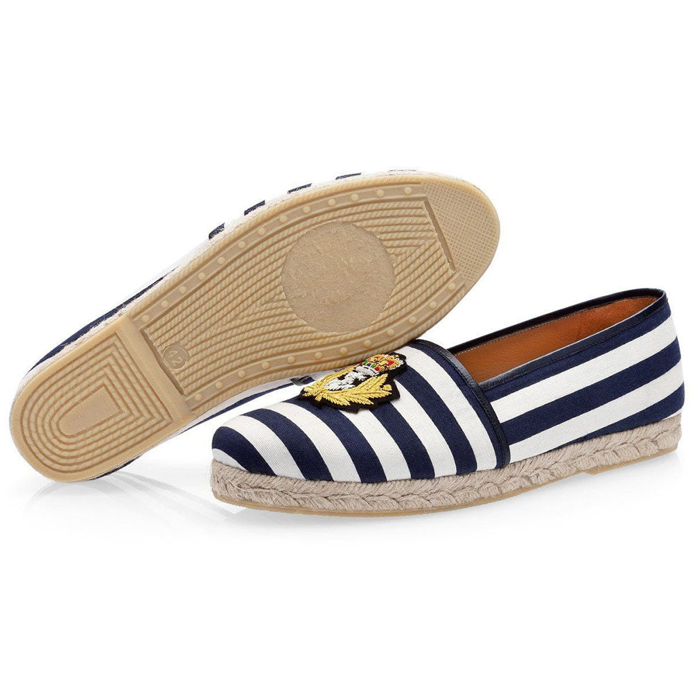 Superglamourous Raoul Pablo Rope Espadrilles Navy