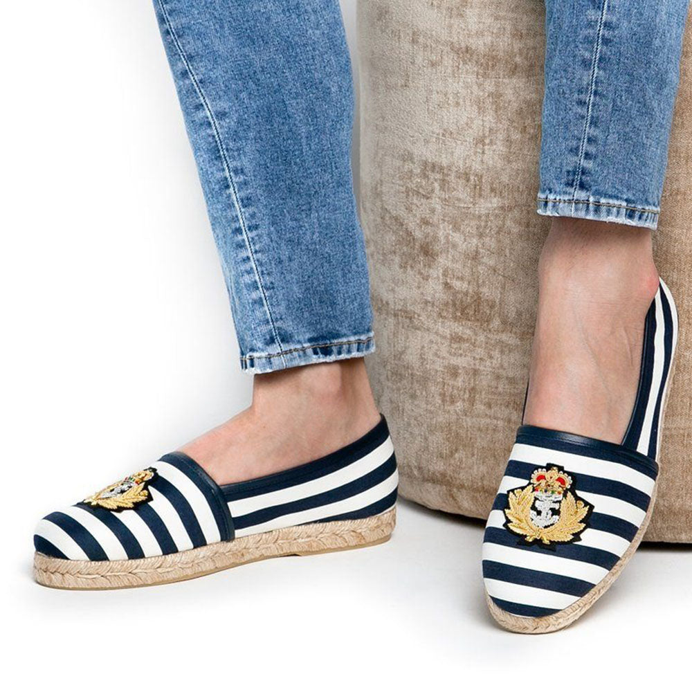 Superglamourous Raoul Pablo Rope Espadrilles Navy