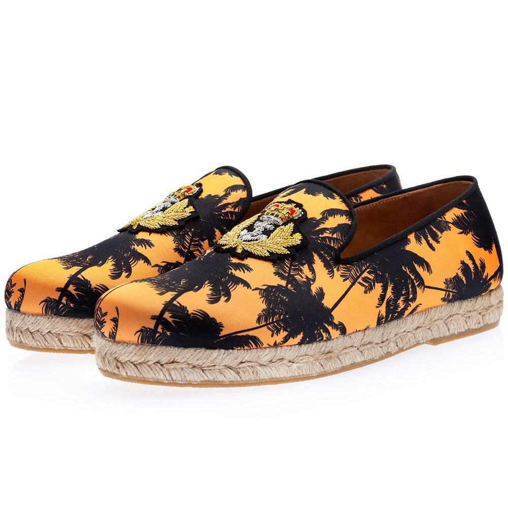 Superglamorous Raoul Palmaraso Rope Espadrilles Orange