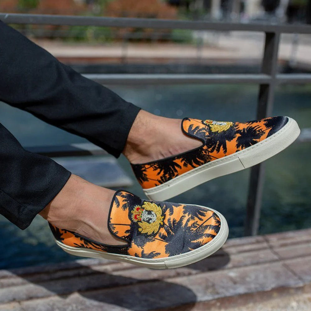 Superglamourous Raoul Palmaraso Skate Sneakers Orange