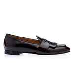 Superglamourous Tangerine 10 Cordovan Belgian Loafers Cocoa