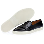 Superglamourous Tangerine 10 Cordovan Skate Sneakers Black