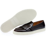 Superglamourous Tangerine 10 Cordovan Skate Sneakers Cocoa