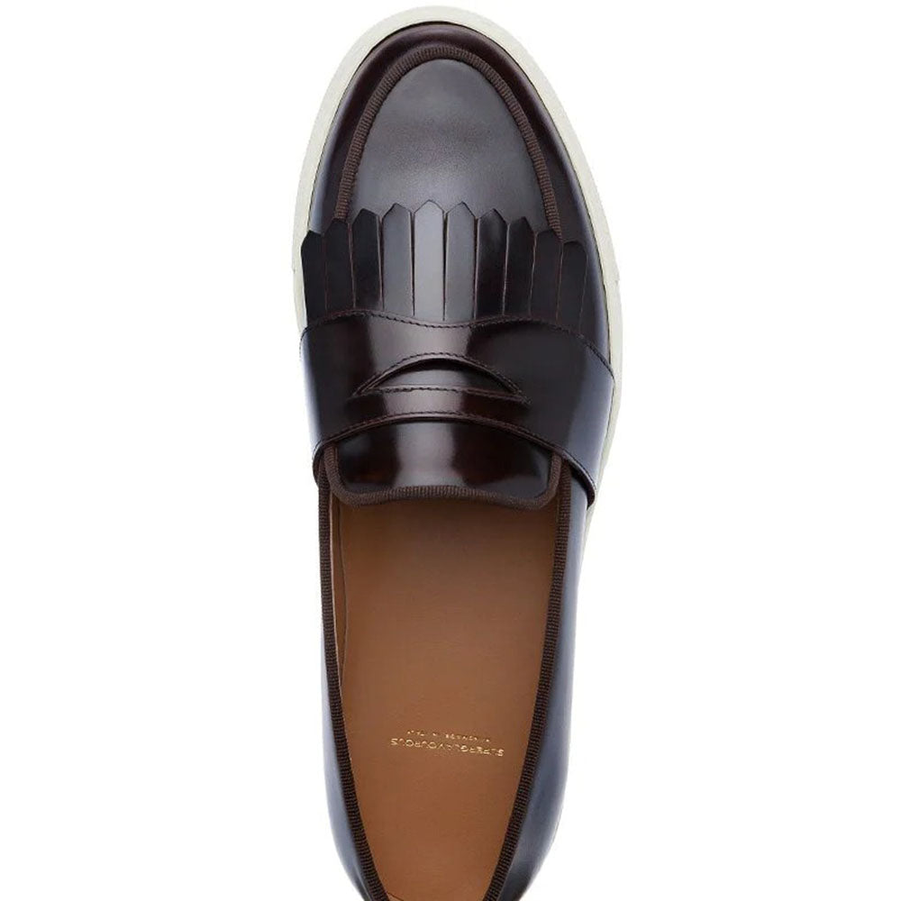 Superglamourous Tangerine 10 Cordovan Skate Sneakers Cocoa