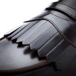 Superglamourous Tangerine 10 Cordovan Skate Sneakers Cocoa