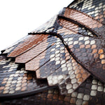 Superglamourous Tangerine 10 Python Belgian Loafers Saddle