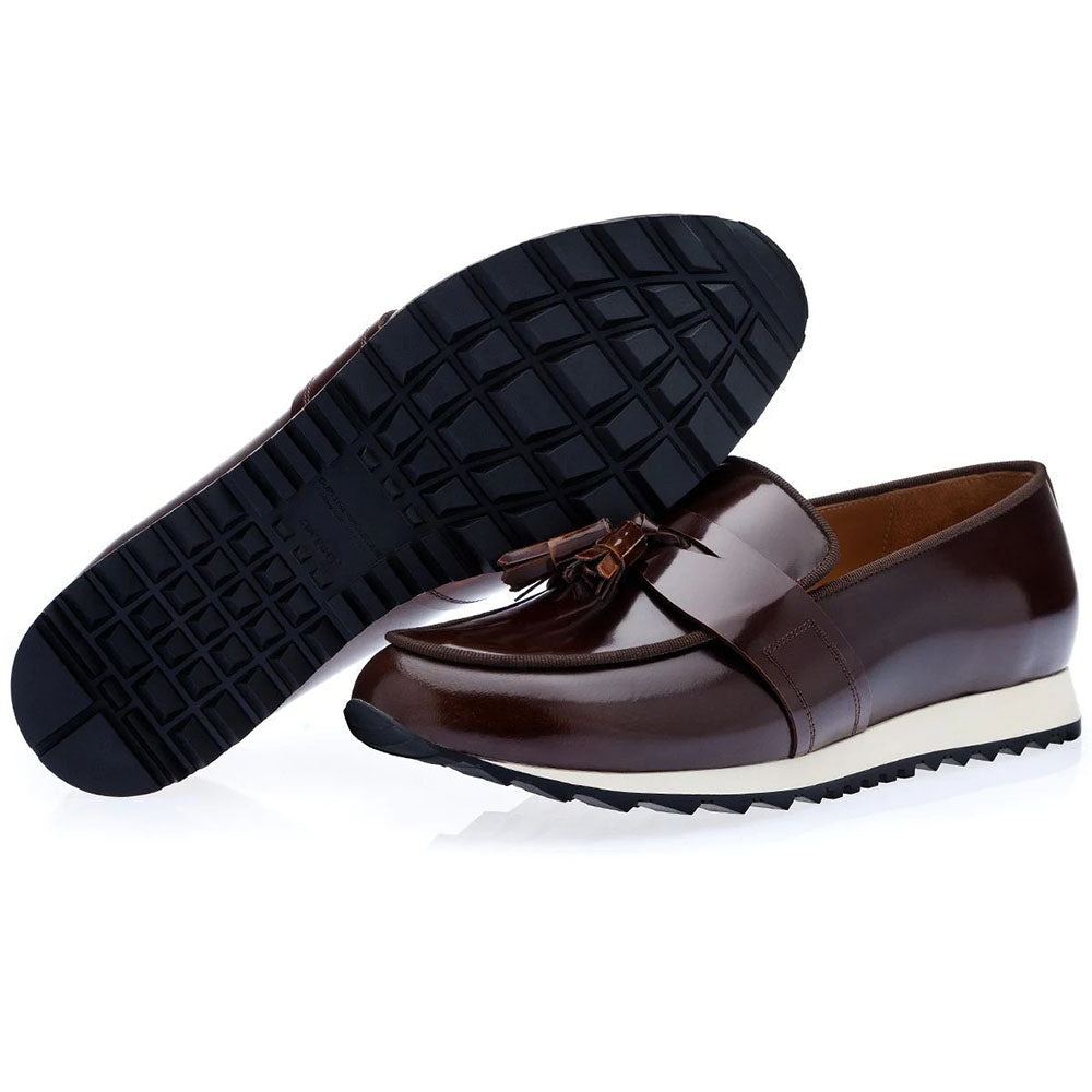Superglamourous Tangerine 11 Brushed Active Sneakers Cocoa