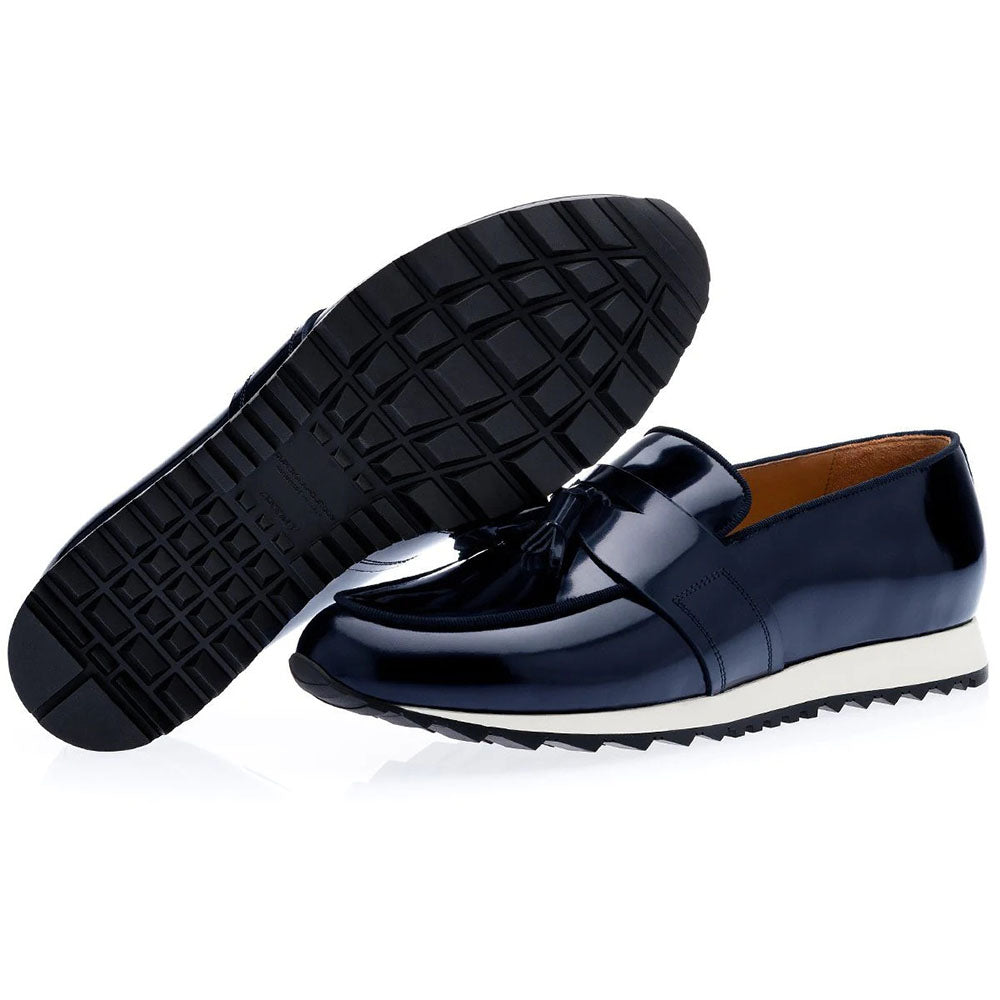 Superglamourous Tangerine 11 Brushed Active Sneakers Navy