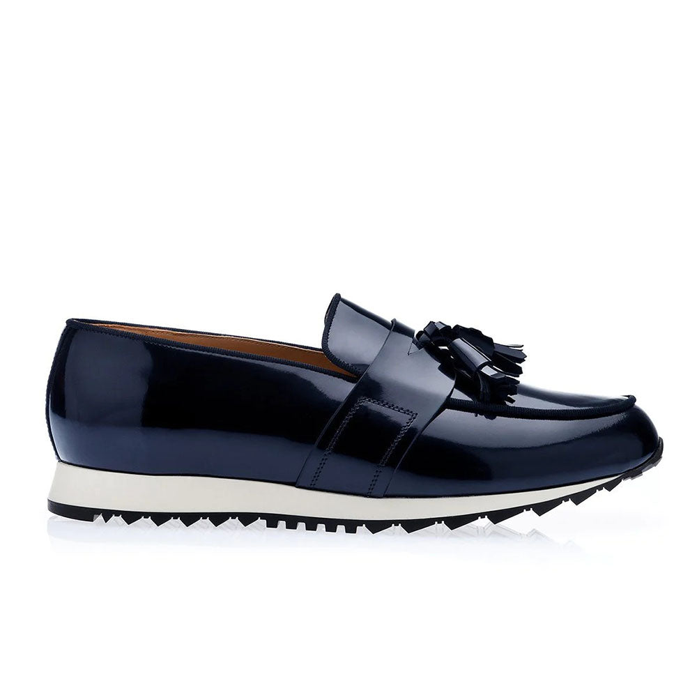 Superglamourous Tangerine 11 Brushed Active Sneakers Navy