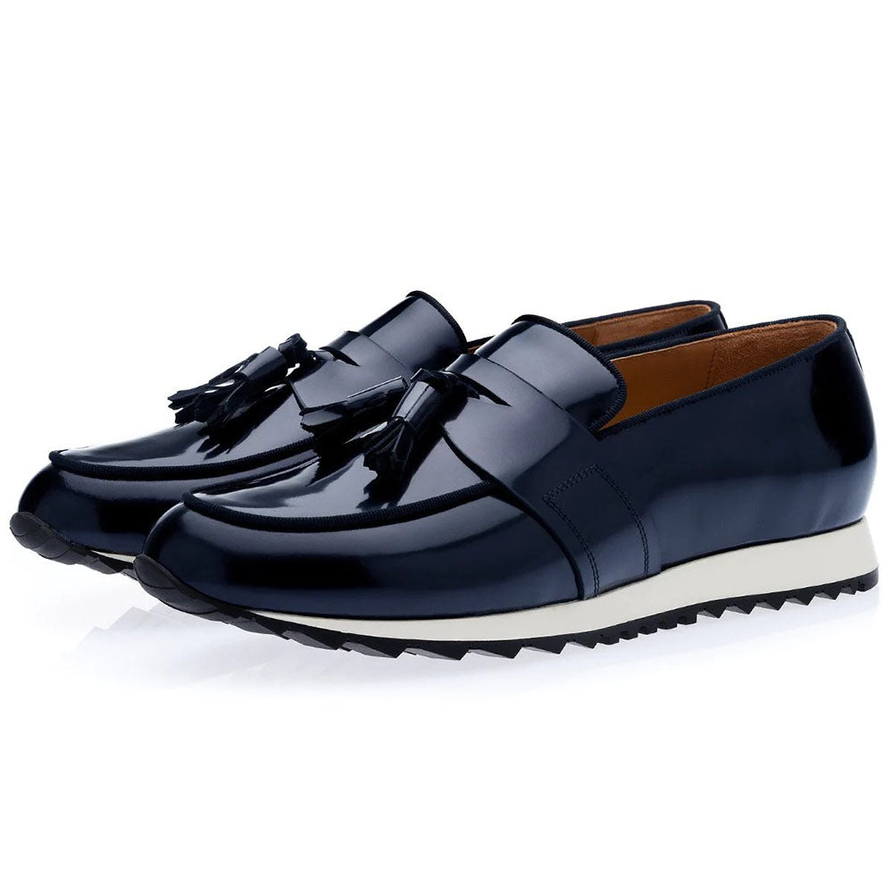 Superglamorous Tangerine 11 Brushed Active Sneakers Navy