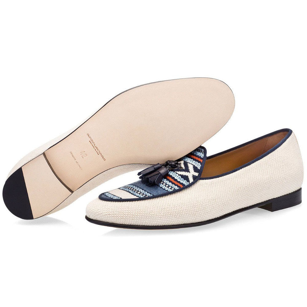 Superglamourous Tangerine 2 Belgian Loafers Multi Navaho