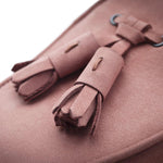 Superglamourous Tangerine 2 Nabuk Belgian Loafers Crepe