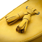 Superglamourous Tangerine 2 Nabuk Belgian Loafers Mustard