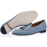 Superglamourous Tangerine 2 Nabuk Belgian Loafers Revel