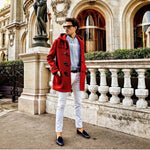 Superglamourous Tangerine 3 Brushed Belgian Loafers Navy