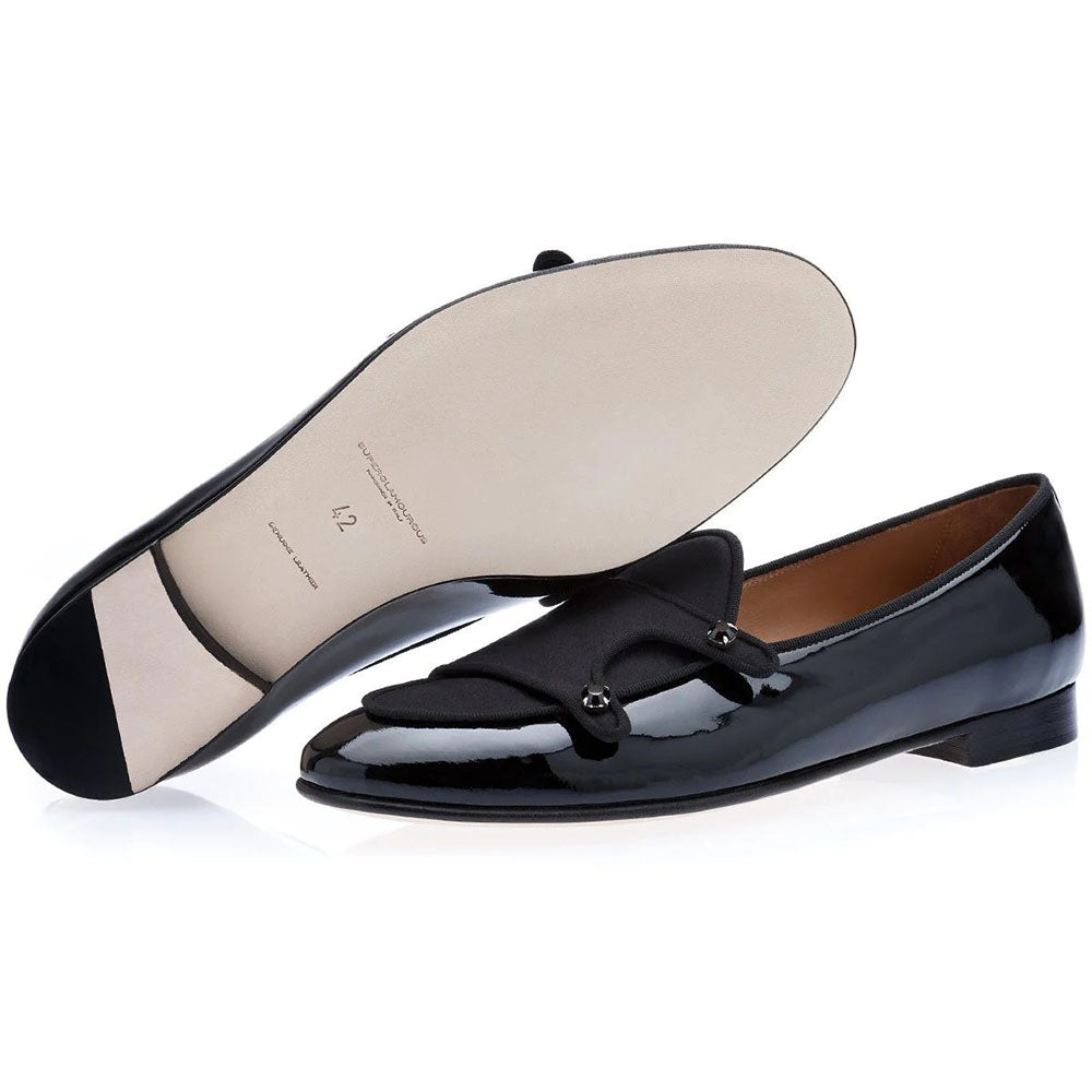 Superglamourous Tangerine 7 Belgian Loafers Multi Black
