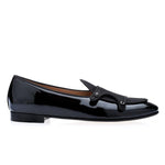 Superglamourous Tangerine 7 Belgian Loafers Multi Black