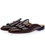 Superglamorous Tangerine 7 Brushed Mules Cocoa