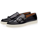 Superglamorous Tangerine 7 Brushed Skate Sneakers Black