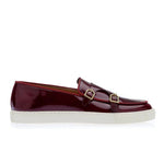 Superglamourous Tangerine 7 Brushed Skate Sneakers Burgundy