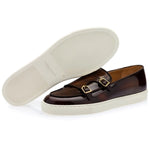 Superglamourous Tangerine 7 Brushed Skate Sneakers Cocoa