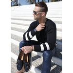 Superglamourous Tangerine 7 Brushed Skate Sneakers Navy