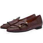 Superglamorous Tangerine 7 Georgia Belgian Loafers Cocoa
