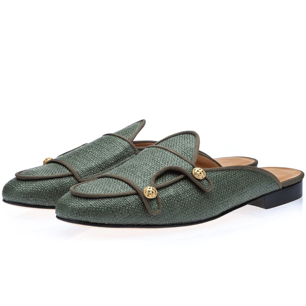 Superglamorous Tangerine 7 Georgia Mules Sage