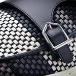 Superglamourous Tangerine 7 Tetris Skate Sneakers Black