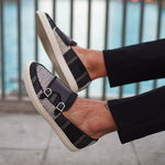 Superglamourous Tangerine 7 Tetris Skate Sneakers Black