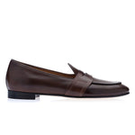 Superglamourous Tangerine 9 Toledo Belgian Loafers Cocoa