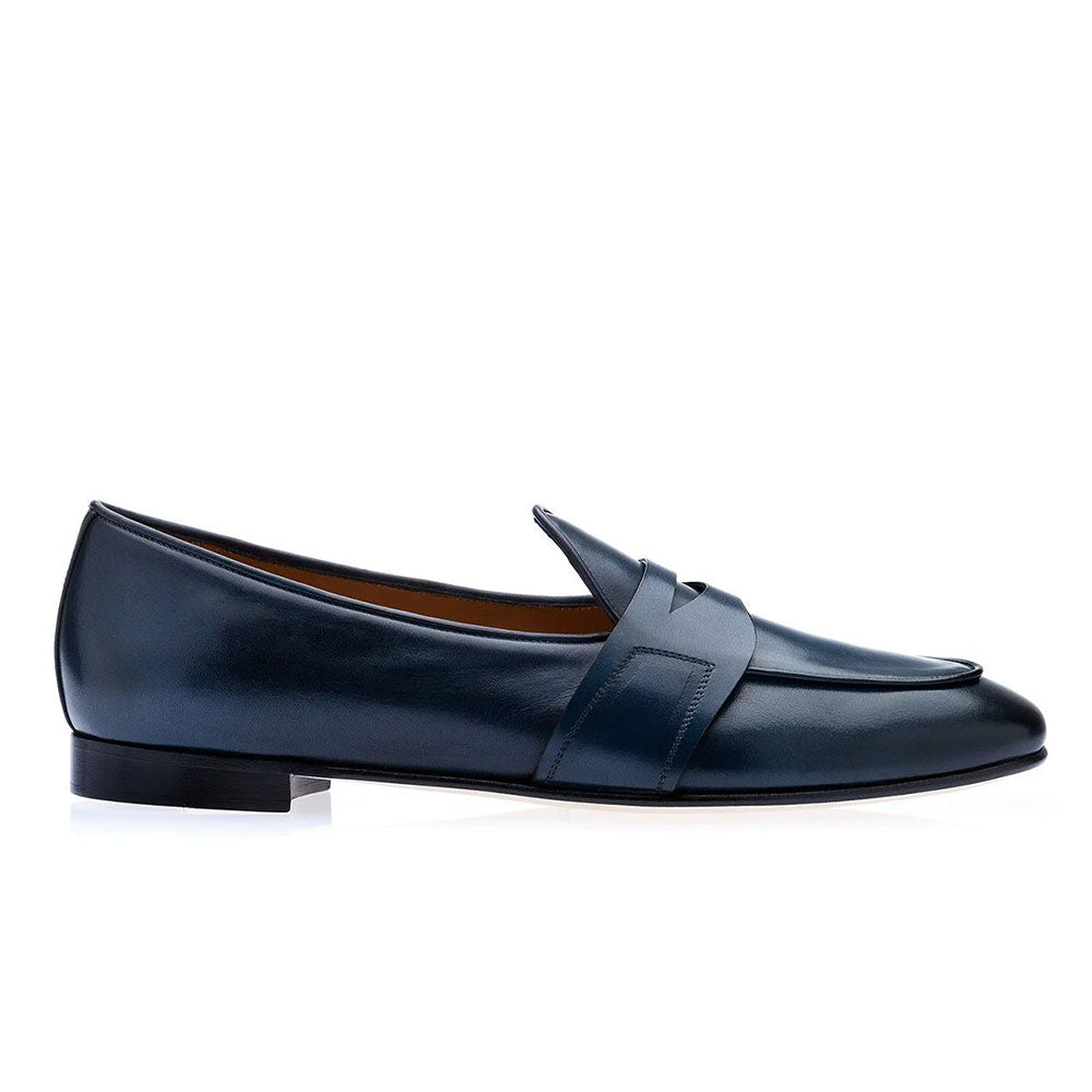 Superglamourous Belgian Loafers Navy