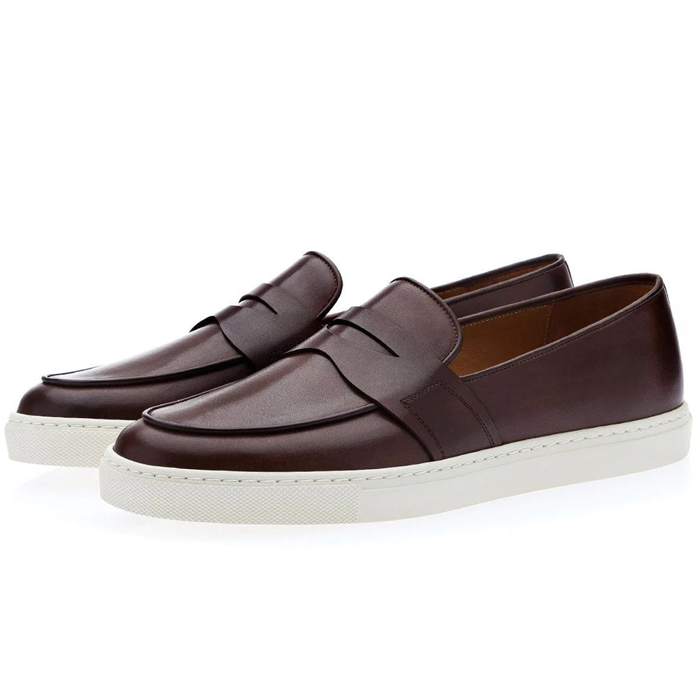Superglamorous Tangerine 9 Toledo Skate Sneakers Cocoa
