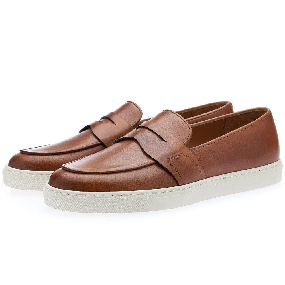 Superglamorous Tangerine 9 Toledo Skate Sneakers Tobacco